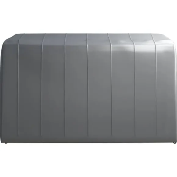 Opbevaringstelt 370x370 cm - Vandtæt og UV-resistent | Farve: Grå | Størrelse: 370x370 cm