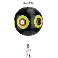 Oppustelig Fugleskræmningsballon Fugleafvisende Rovdyrballon (Sort)