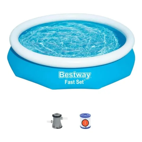 Oppustelig Pool Bestway Blå 3200 L 305 x 66 cm