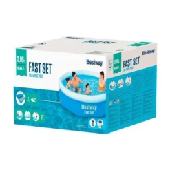 Oppustelig Pool Bestway Blå 3200 L 305 x 66 cm
