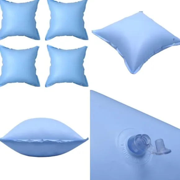 Oppustelige vinterpuder til fritstående poolovertræk 4 stk. PVC - Poolpude - Poolpuder - Home & Living