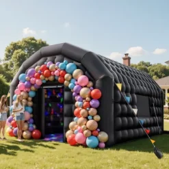 Oppusteligt Natklubtelt, Bærbart Model, 19,7x16,4x12 fod, med Blæser, Ideel til Fest