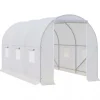 Outsunny Drivhus 350x200x200cm Foliedrivhus, Plantehus, Folie til haven