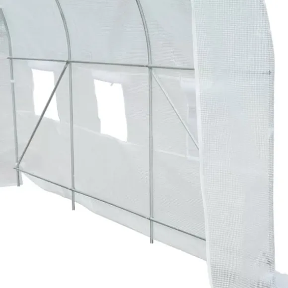 Outsunny Drivhus 350x200x200cm Foliedrivhus, Plantehus, Folie til haven
