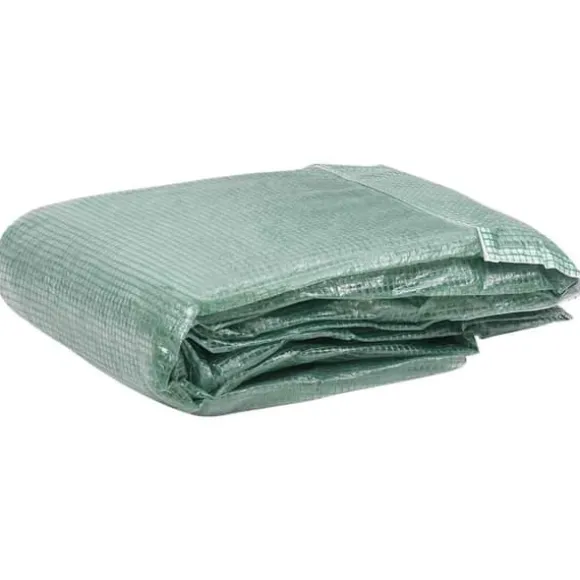 Overtræk til drivhus - Beskyttelse mod vejr og fugle | Farve: Grøn | Størrelse: 300x1500x200 cm