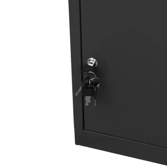 Pakkeboks Postkasse Sort | MonsterShop