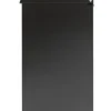 Pakkepostkasse, 39,1x26,9x52,1 cm, Sort, Galvaniseret stål