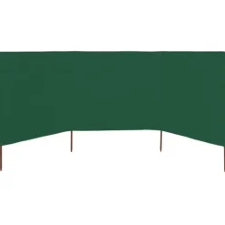 3-panels læsejl stof 400 x 120 cm grøn - Læsejl - Læskærm - Home & Living