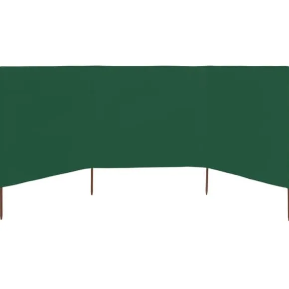 3-panels læsejl stof 400 x 120 cm grøn - Læsejl - Læskærm - Home & Living