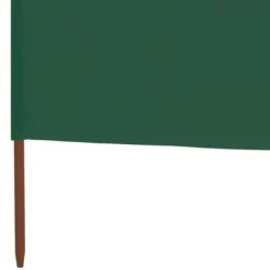 5-panels læsejl 600x160 cm stof grøn - Læsejl - Læskærm - Home & Living