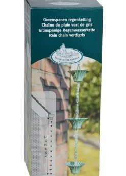 Patina tagrendekæde til regnvand