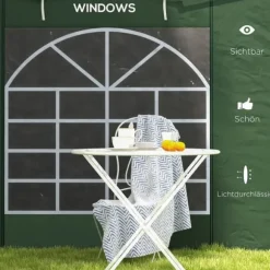 Pavilion sidepaneler, 295x195 cm, grøn