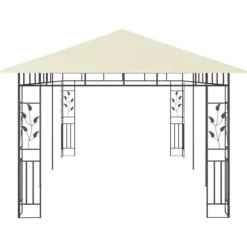 Pavillon med myggenet 6x3x2,73 cm cremefarvet - Pavillon - Pavilloner - Home & Living