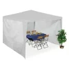 Pavillon sidepaneler, 200x300 cm, Hvid