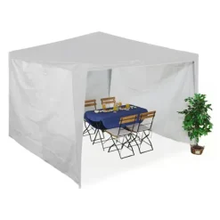 Pavillon sidepaneler, 200x300 cm, Hvid