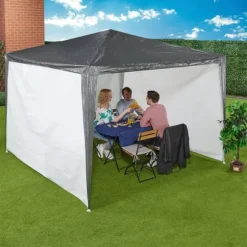 Pavillon sidepaneler, 200x300 cm, Hvid
