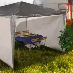 Pavillon sidepaneler, 200x300 cm, Hvid