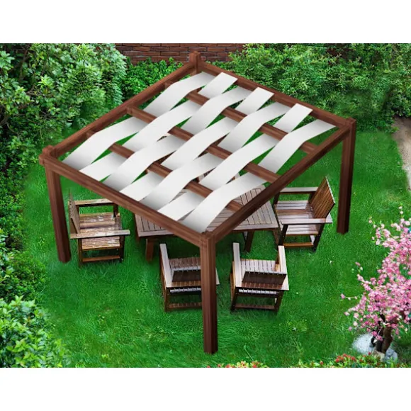 Pavillon vandtæt bælte 0,4x5 Grå