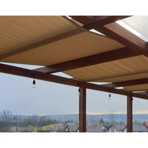 Pavillon vandtæt bælte 0,4x5 Grå