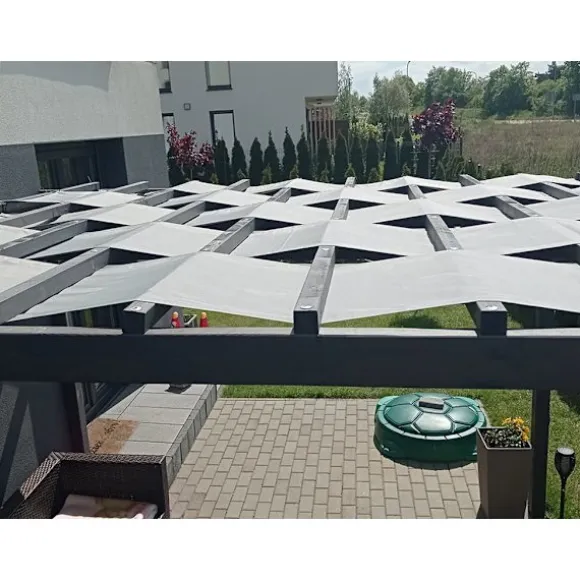 Pavillon vandtæt bælte 0,5x5 Grå