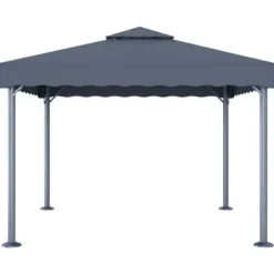 Pavillon 300x300 cm aluminium antracitgrå - Pavillon - Pavilloner - Home & Living