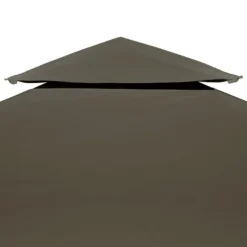 Pavillontopdække i 2 lag 3x3 m 310 g/m² gråbrun - Pavillontopdække - Pavillontopdækker - Home & Living
