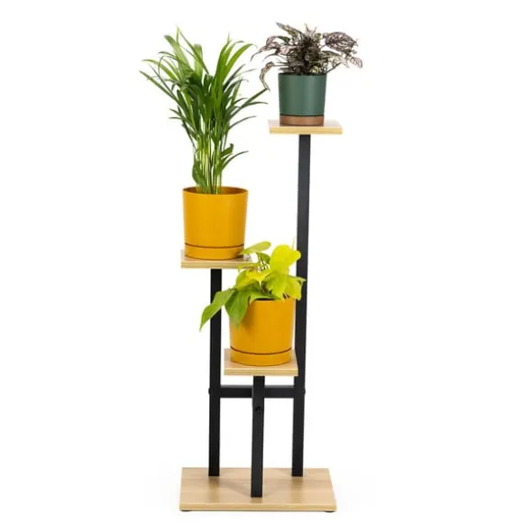 PEAK universal blomsterstander - sort, 3-etagers blomsterstander til 3 potter