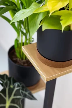 PEAK universal blomsterstander - sort, 3-etagers blomsterstander til 3 potter