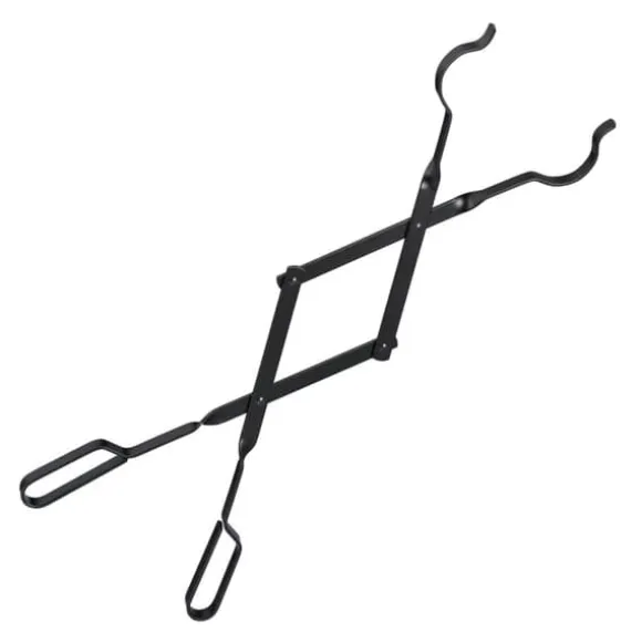 Pejsetang, 66,5x7x1,5 cm, Sort, Stål