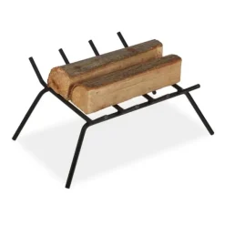 Pejsrist, Stål, 20x45,5x36 cm, Sort