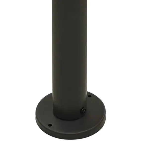 Pergola med sammenrulleligt tag 3x3 m - Robust antracitgrå stål | Vægt: 180 g/m²
