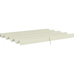 Pergola Udskiftnings Tag, 285x200 cm, Cremehvid