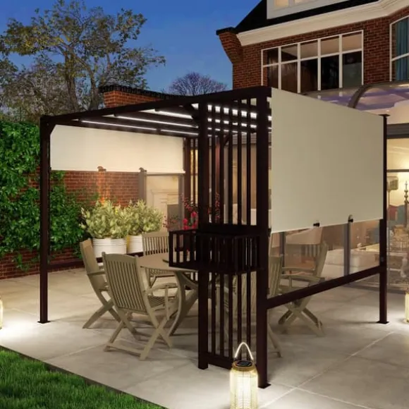 Pergola, 295x252x230 cm, Brun