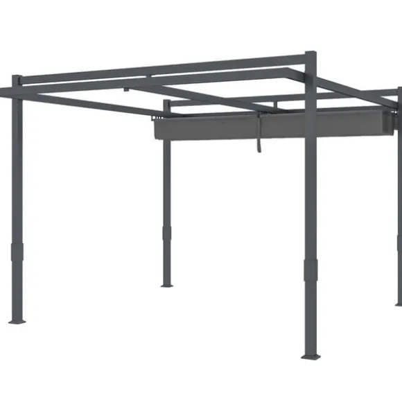 Pergola, 358x320x245 cm, Grå