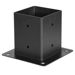 Pergolabeslagsæt - Kraftige 3-vejs hjørnebeslag - Indre mål 92 x 92 mm - Passer til 10,2 x 10,2 cm stolper - 4 stk - Til træbjælker