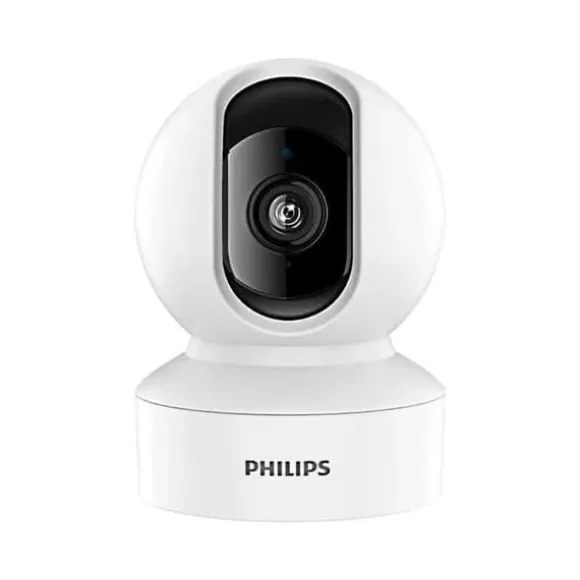 Philips TAI6000W/93 Trådløst Overvågningskamera – WiFi/4G, 1080p HD, Pan/Tilt, Bevægelsesdetektion, Nattesyn, Til Hjem og Kontor
