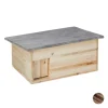 Pindsvinehus-sæt, 21x46x34 cm, Brun