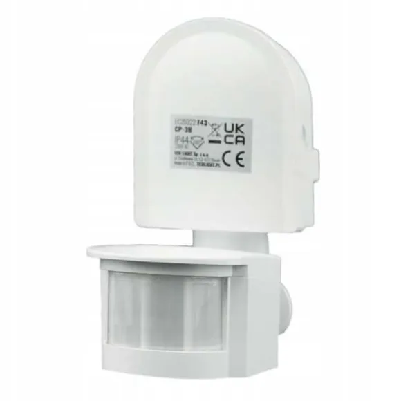 PIR-bevægelsessensor CP-3B HVID maks. 300W