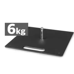 Plade, fod til reklameflag 6 kg