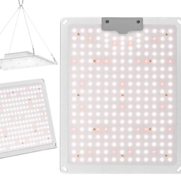 Plant Growth Grow Lamp Full Spectrum 30 x 24 cm 234 LED 110 W Sølv