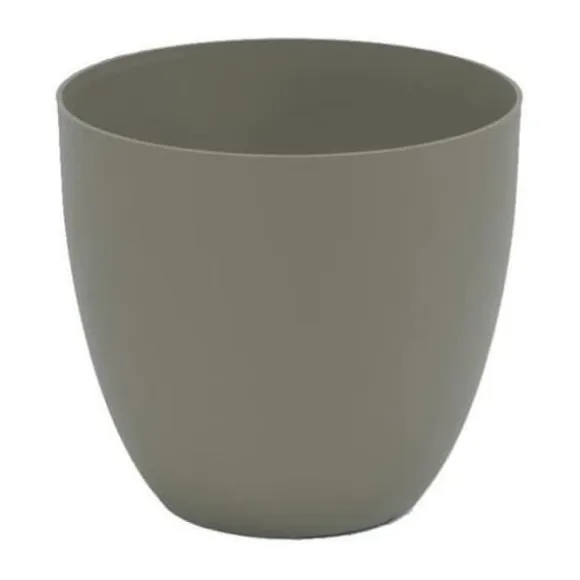 Plant pot Plastiken 90519 taupe polypropylene (Ø 38 cm)