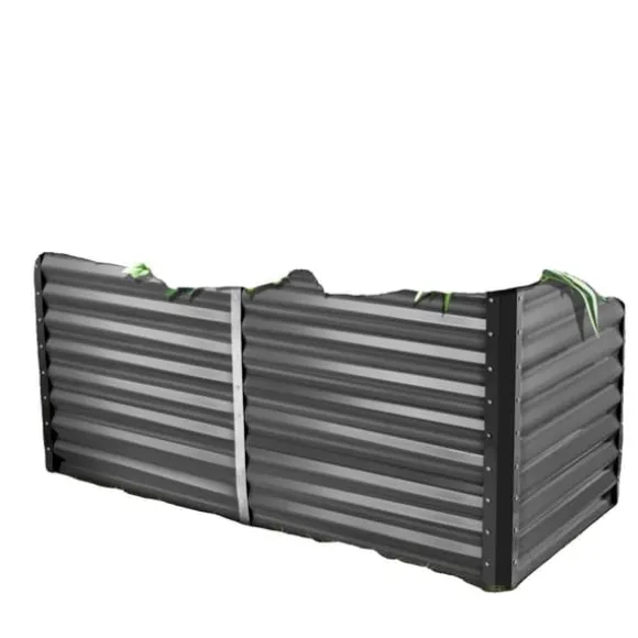 Plantebed, Åben Bund, Holdbar Konstruktion,sort