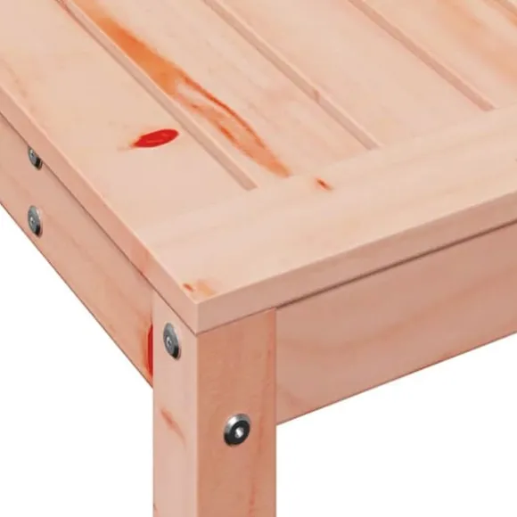 Plantebord med hylde i massivt douglasgran - Robuste træmøbler | Størrelse: 108x35x75 cm