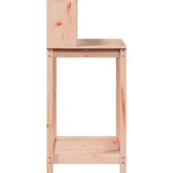 Plantebord med hylder i massivt douglasgran - Ideelt til planter | Størrelse: 82,5x50x109,5 cm