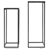 Plantebord, Robust Metal Design, Alsidig til Indendørs/Udendørs Brug,Sort
