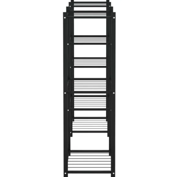 Planteborde - Living blomsterstativ 83x25x80 cm jern sort