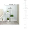 Planteborde - Living blomsterstativ i 4 niveauer 43x22x76 cm metal hvid