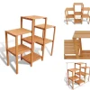 Planteborde - Living plantestativ til haven 97 x 31 x 87 cm