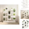 Planteborde - Living plantestativ 104,5x25x109,5 cm massivt fyrretræ hvid