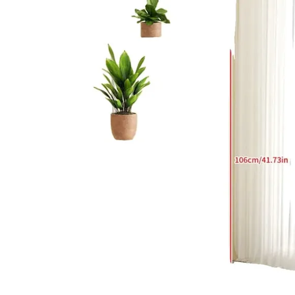 Planteholder, 6 niveauer, metal konstruktion,6lag-hvid